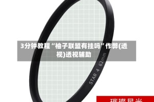 3分钟教程“柚子联盟有挂吗”作弊(透视)透视辅助