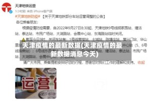 天津疫情的最新数据(天津疫情的最新数据消息今天)