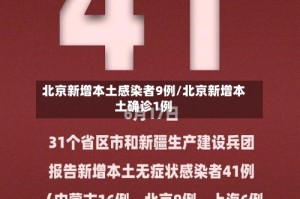 北京新增本土感染者9例/北京新增本土确诊1例