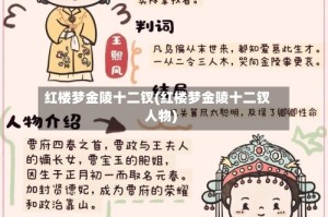 红楼梦金陵十二钗(红楼梦金陵十二钗人物)