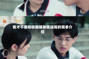 我才不要和你做朋友呢结局的简单介绍