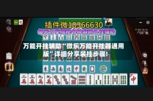 万能开挂辅助“微乐万能开挂器通用版”详细分享装挂步骤!