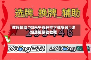 教程辅助“微乐宁夏开挂下载安装”详细透视辅助教程
