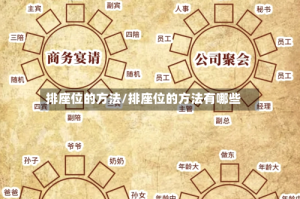 排座位的方法/排座位的方法有哪些