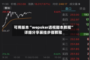 可用版本“wepoker透视脚本教程”详细分享装挂步骤教程