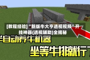 [教程经验]“新版牛大亨透视视频”开挂神器{透视辅助}全揭秘