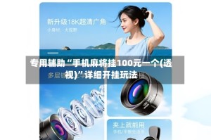 专用辅助“手机麻将挂100元一个(透视)”详细开挂玩法