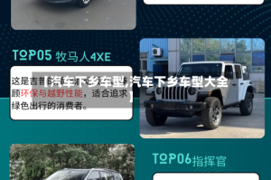 【汽车下乡车型,汽车下乡车型大全】
