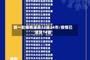 新一轮疫情波及12省24市/疫情已波及14省