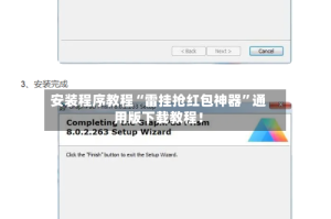 安装程序教程“雷挂抢红包神器”通用版下载教程！