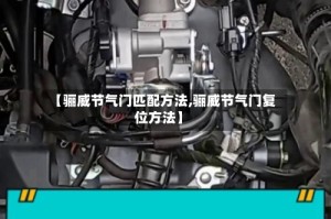 【骊威节气门匹配方法,骊威节气门复位方法】
