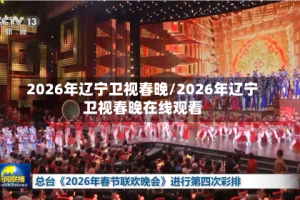 2026年辽宁卫视春晚/2026年辽宁卫视春晚在线观看