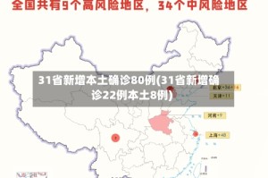 31省新增本土确诊80例(31省新增确诊22例本土8例)