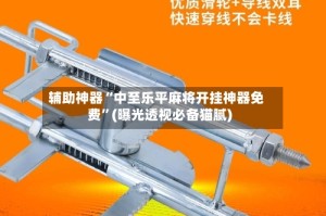 辅助神器“中至乐平麻将开挂神器免费”(曝光透视必备猫腻)