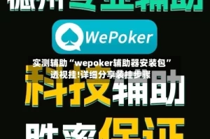 实测辅助“wepoker辅助器安装包”透视挂!详细分享装挂步骤