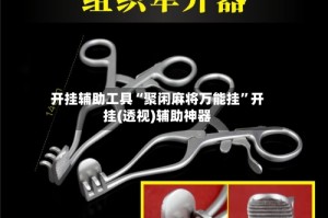 开挂辅助工具“聚闲麻将万能挂”开挂(透视)辅助神器