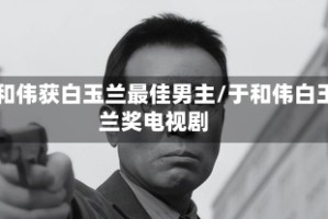 于和伟获白玉兰最佳男主/于和伟白玉兰奖电视剧