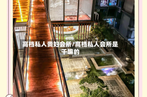 高档私人贵妇会所/高档私人会所是干嘛的