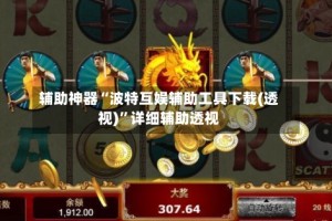 辅助神器“波特互娱辅助工具下载(透视)”详细辅助透视