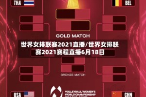 世界女排联赛2021直播/世界女排联赛2021赛程直播6月18日