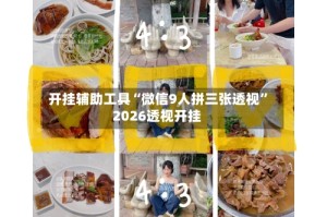 开挂辅助工具“微信9人拼三张透视”2026透视开挂