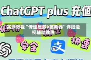 实测教程“传送屋激k辅助器”详细透视辅助教程
