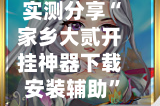 实测分享“家乡大贰开挂神器下载安装辅助”附开挂脚本详细教程