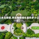 【青岛新增,青岛新增绿化面积多少公顷】