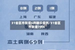 31省区市新增6例确诊病例/31省区市新增7例6