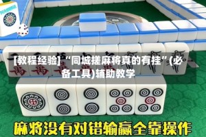 [教程经验] “同城搓麻将真的有挂”(必备工具)辅助教学