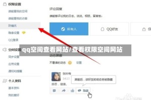 qq空间查看网站/查看权限空间网站