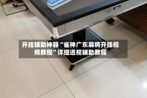 开挂辅助神器“雀神广东麻将开挂视频教程”详细透视辅助教程