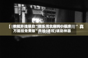 教程开挂辅助“微乐河北麻将小程序万能挂免费版”开挂(透视)辅助神器