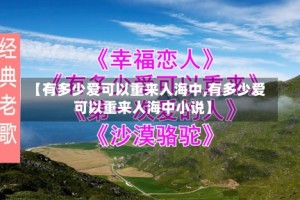【有多少爱可以重来人海中,有多少爱可以重来人海中小说】