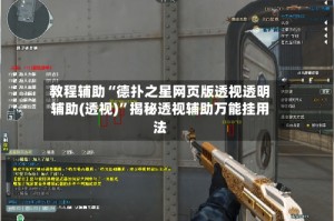 教程辅助“德扑之星网页版透视透明辅助(透视)”揭秘透视辅助万能挂用法