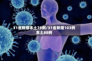31省新增本土75例/31省新增103例本土88例