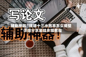 辅助神器“钱塘十三水胜率怎么调整”详细分享装挂步骤教程