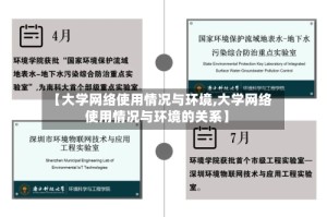 【大学网络使用情况与环境,大学网络使用情况与环境的关系】