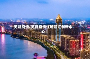 芜湖疫情/芜湖疫情江城融汇创新中心