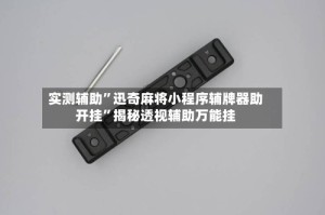 实测辅助”迅奇麻将小程序辅牌器助开挂”揭秘透视辅助万能挂