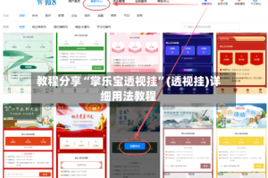 教程分享“掌乐宝透视挂”(透视挂)详细用法教程