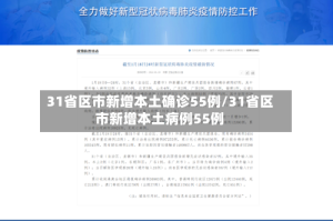 31省区市新增本土确诊55例/31省区市新增本土病例55例