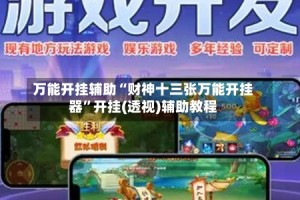 万能开挂辅助“财神十三张万能开挂器”开挂(透视)辅助教程