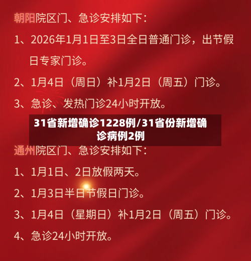 31省新增确诊1228例/31省份新增确诊病例2例-第2张图片