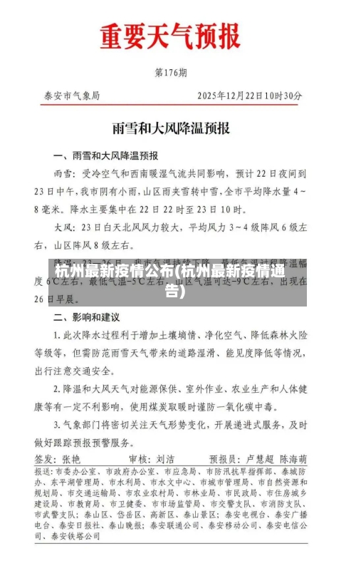 杭州最新疫情公布(杭州最新疫情通告)-第2张图片