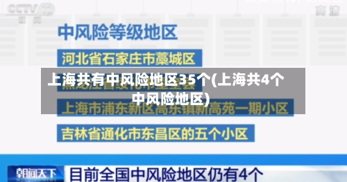 上海共有中风险地区35个(上海共4个中风险地区)-第2张图片