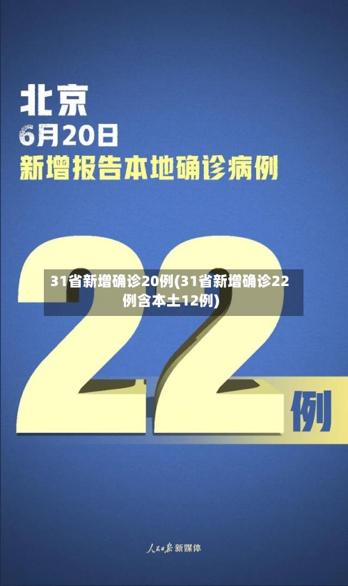 31省新增确诊20例(31省新增确诊22例含本土12例)-第1张图片