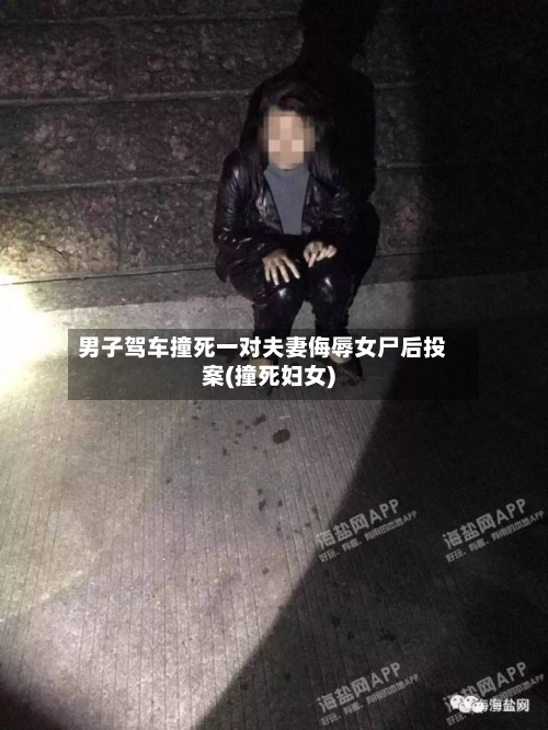 男子驾车撞死一对夫妻侮辱女尸后投案(撞死妇女)-第1张图片