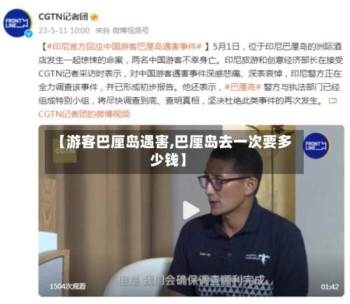 【游客巴厘岛遇害,巴厘岛去一次要多少钱】-第2张图片