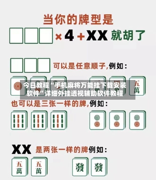 今日教程“手机麻将万能挂下载安装软件	”详细外挂透视辅助软件教程-第1张图片